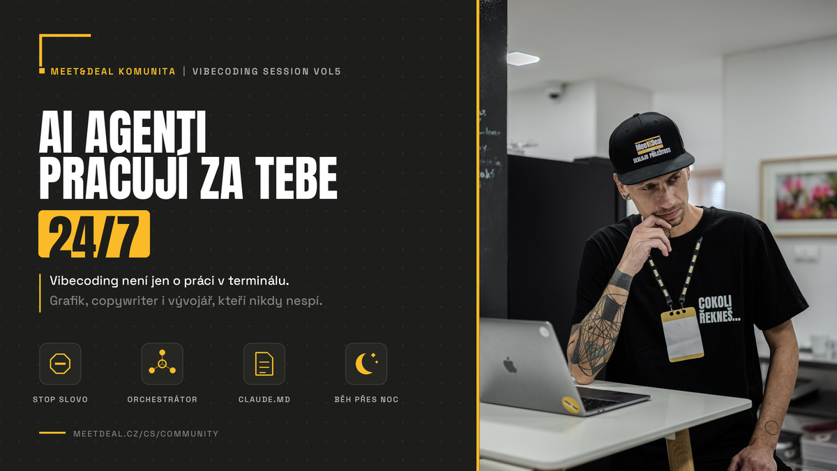 Vibecoding není jen o práci v terminálu. AI agenti za tebe pracují 24/7