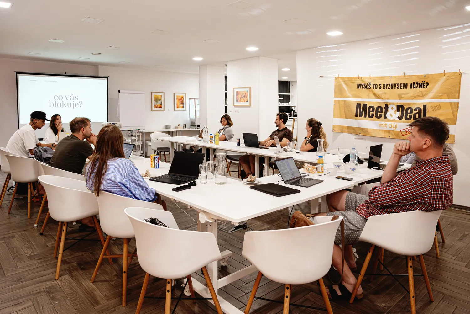 Účastníci branding session Meet&Deal KOMUNITY