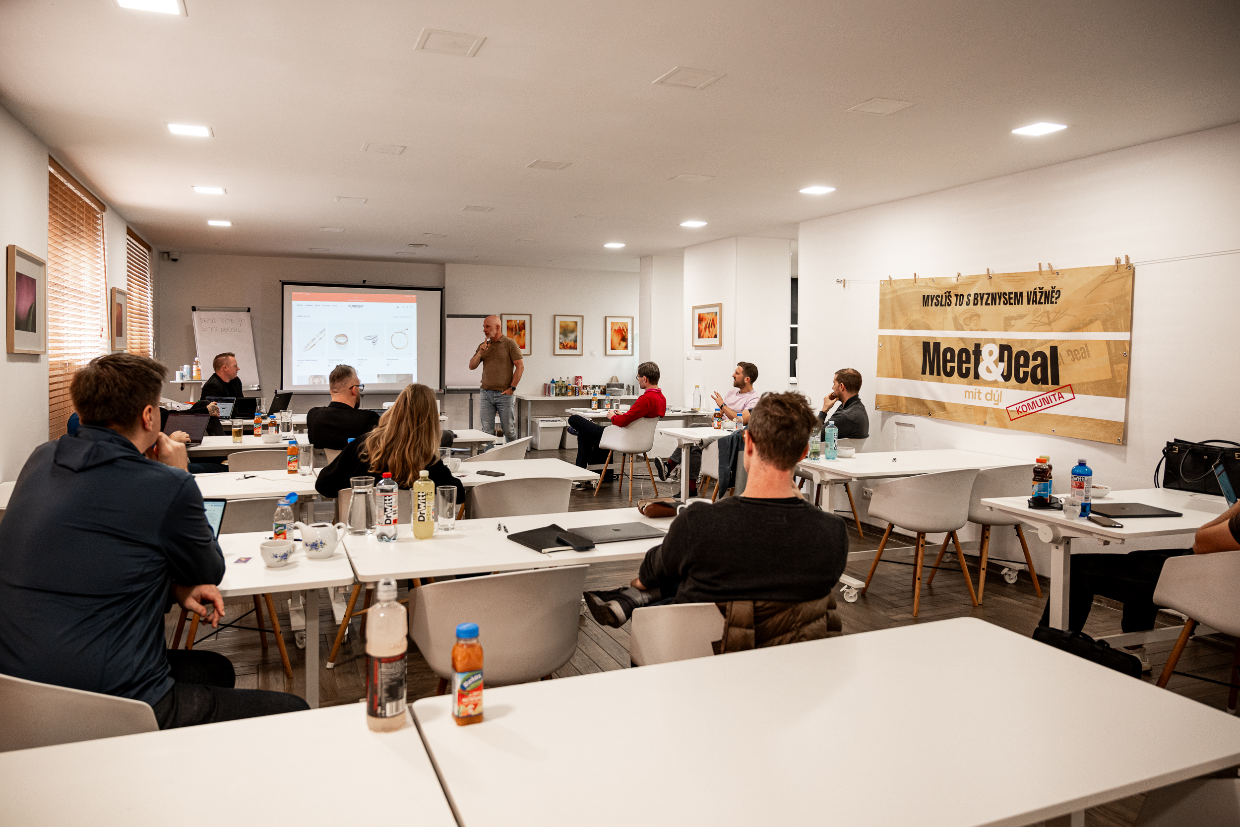 Účastníci na Meet&Deal KOMUNITNÍ session